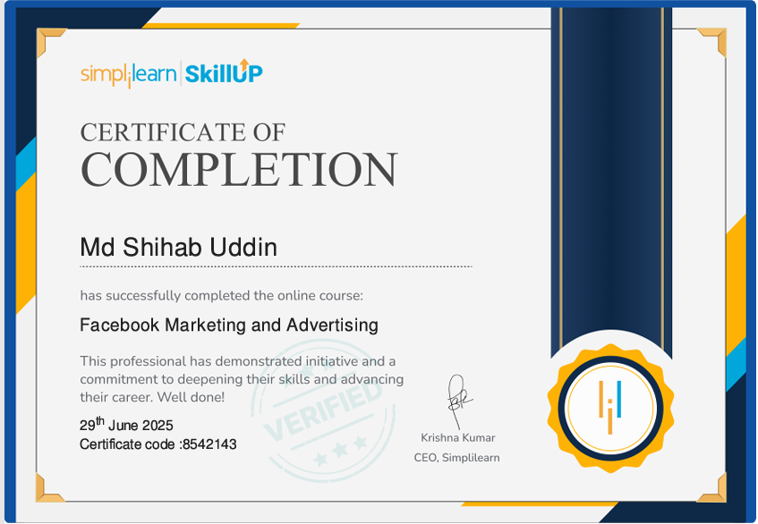 Facebook Marketing and Advertising β Simplilearn