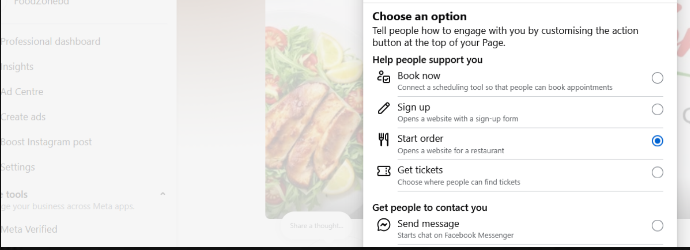 Facebook & Instagram Brand Growth - Page Call-to-Action Button Configuration